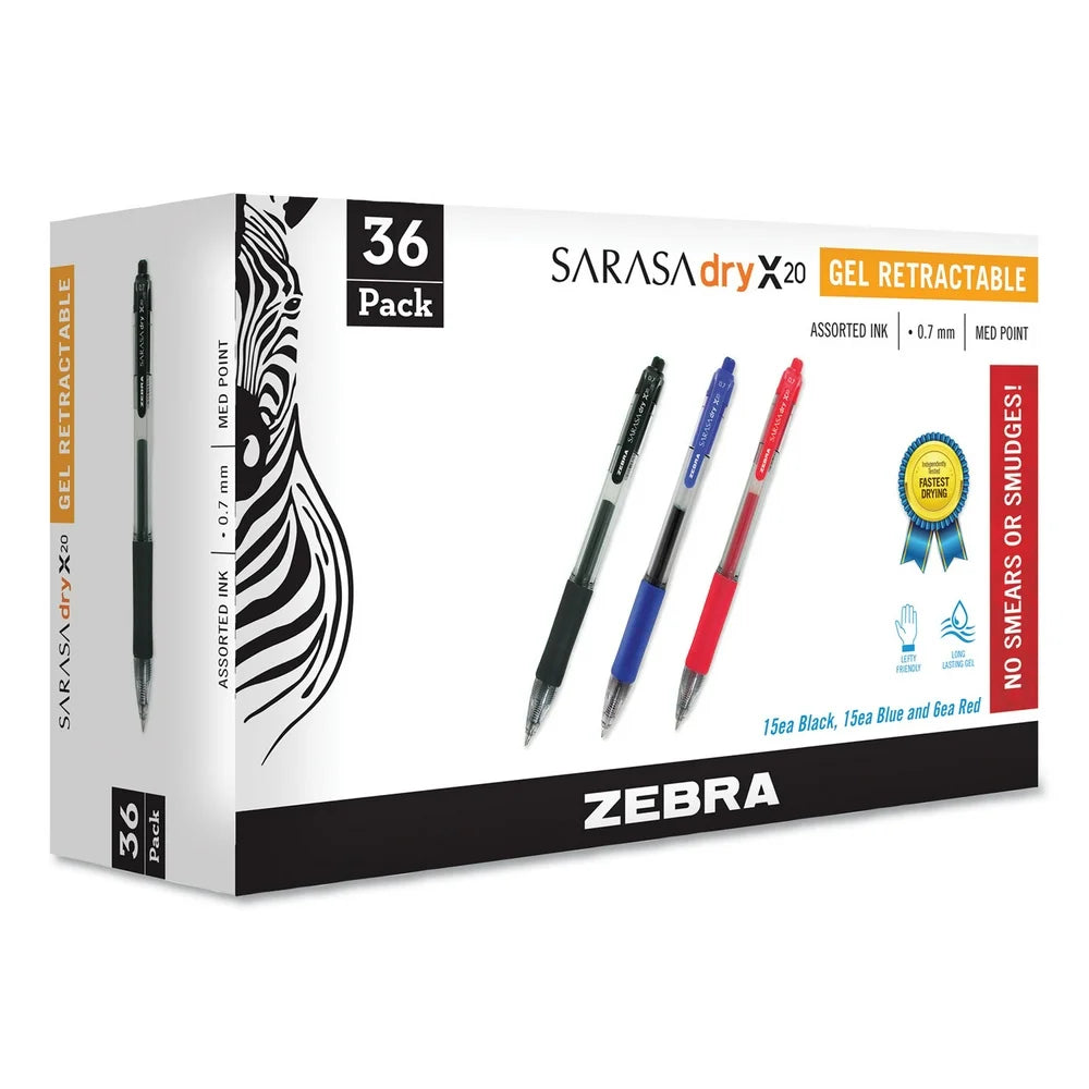 , ZEB46710, Sarasa Jel Retractable Pens