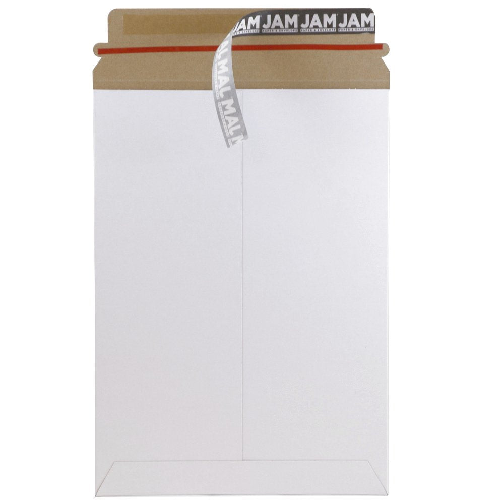 Stay-Flat Photo Mailer Envelopes with Peel & Seal Closure, 6 X 8, White, Sold Individually