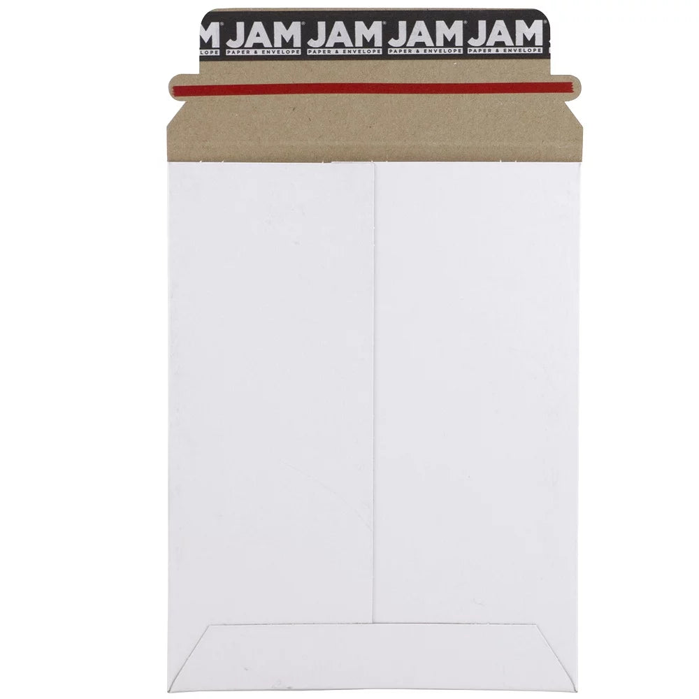 Stay-Flat Photo Mailer Envelopes with Peel & Seal Closure, 6 X 8, White, Sold Individually